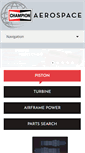 Mobile Screenshot of championaerospace.com